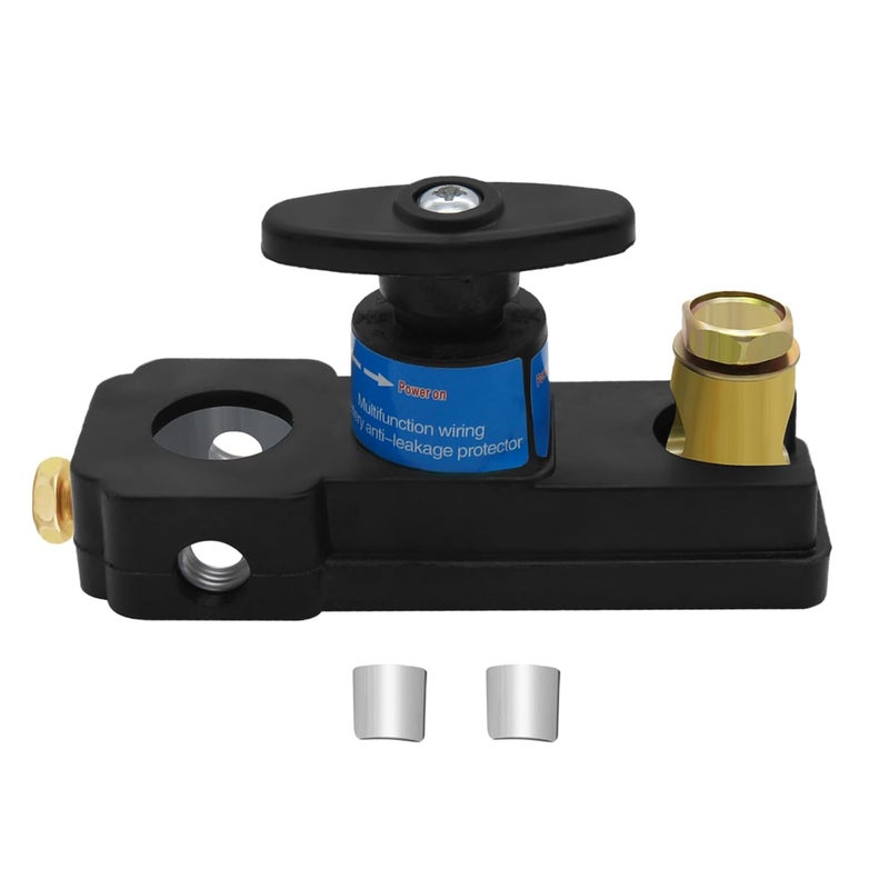 ZmingTek Car Battery Disconnect Switch 12v 24v Heavy Duty Battery Kill Switch Battery Isolator Power Cut Off Switches Battery Shut Off for Preventing Battery Drain of RV Truck Marine Boat (1pc Straight) - Image 1